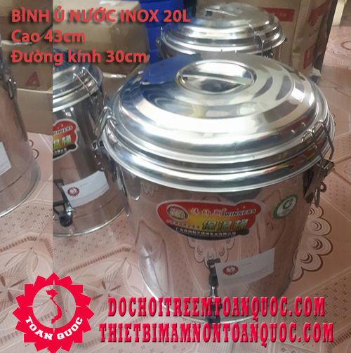 bình ủ nước inox 20L