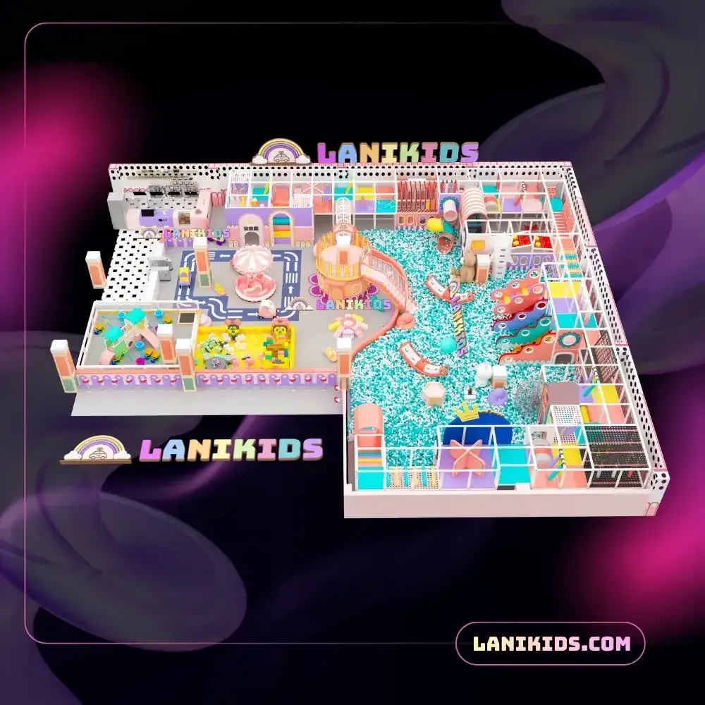 Thiết Kế Khu Vui Chơi Trẻ Em 500m2